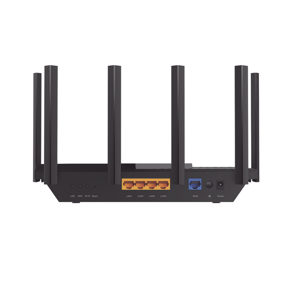Router Triple Banda WiFi 6E / AX5400 MU-MIMO / 1 Puerto WAN 1 10/100/1000 Mbps / 4 Puertos LAN 10/100/1000 Mbps / 1 puerto USB 3.0 / 6 antenas de alta ganancia / OneMesh ™ - Image 3