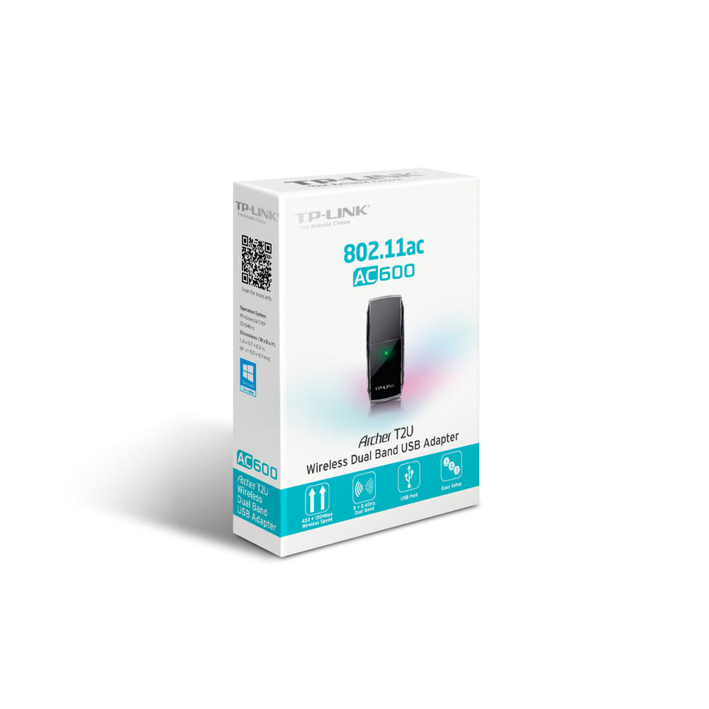 Adaptador USB inalámbrico doble banda AC 600 Mbps - Image 4