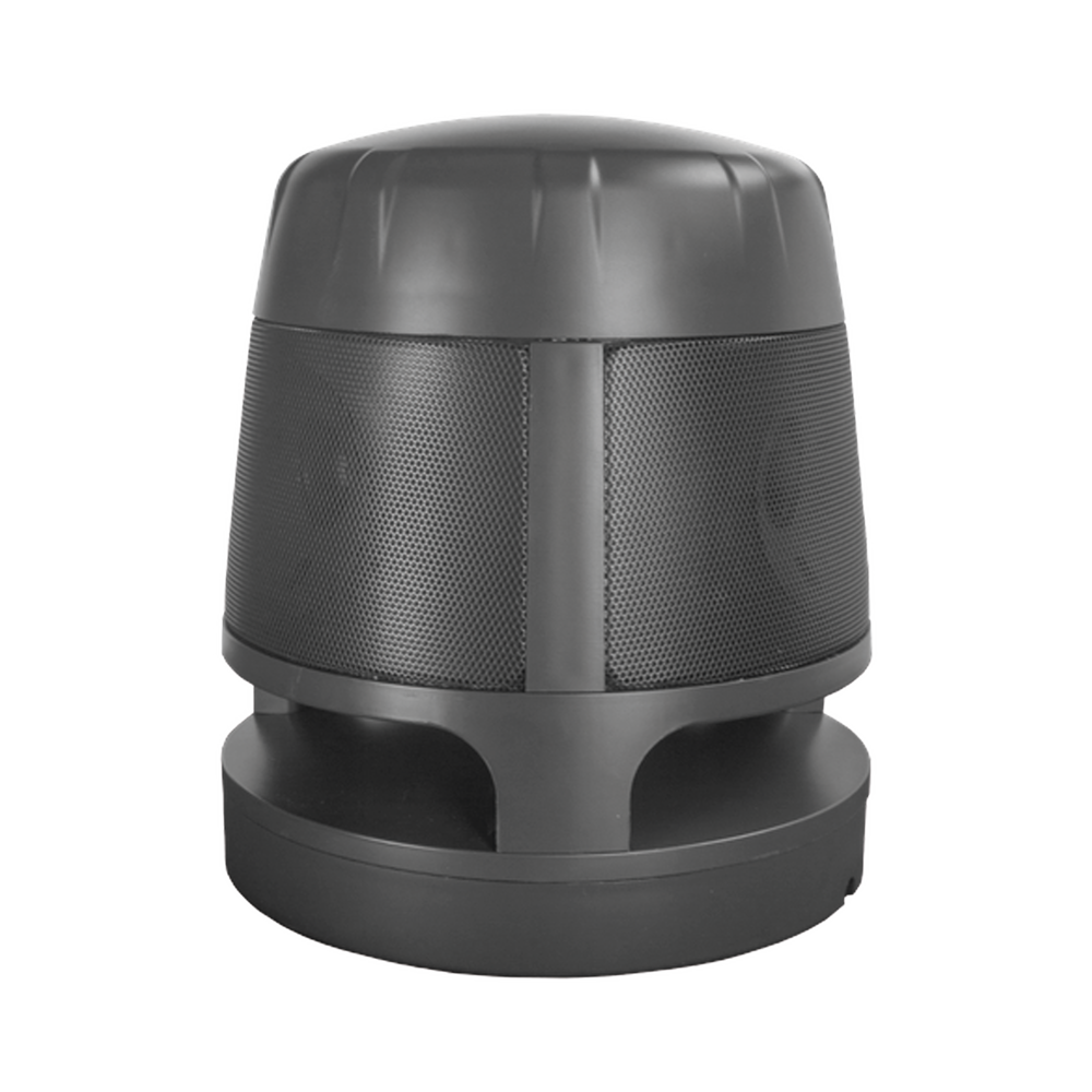 Altavoz para exteriores de 6.5 in | 360 grados | 3 tweeters | 8 ohms | 70V/100V | conmutables