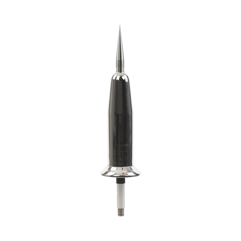 Punta Pararrayo DAT CONTROLER PLUS con Avance de Cebado de 60 μs (Excede Norma UNE y NFC).