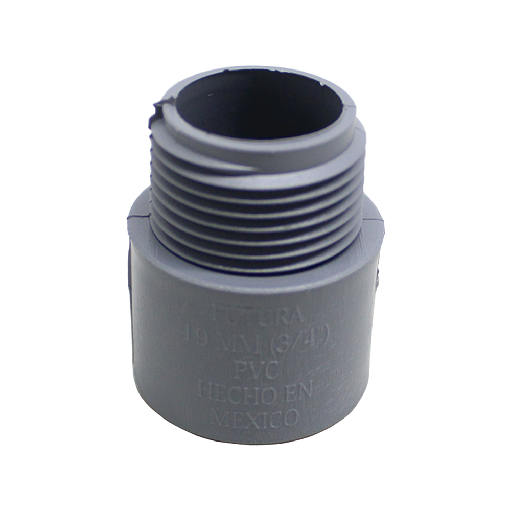 Conector para Conduit Cédula 40 de 3/4".