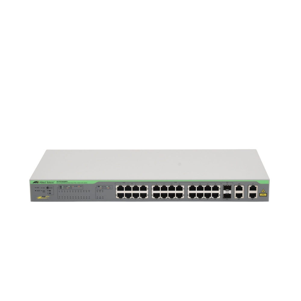 WebSmart Switch, 24 puertos PoE+ 10/100 Mbps + 2 puertos 10/100/1000 Mbps + 2 SFP Gigabit Combo, 193 W - Image 5
