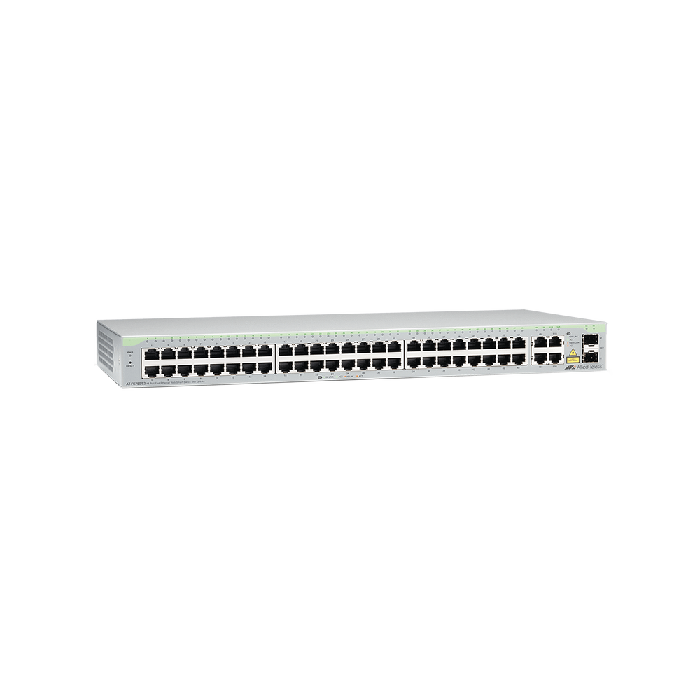 Switch WebSmart de 48 puertos 10/100 Mbps + 2 puertos 10/100/1000 Mbps + 2 SFP Gigabit Combo