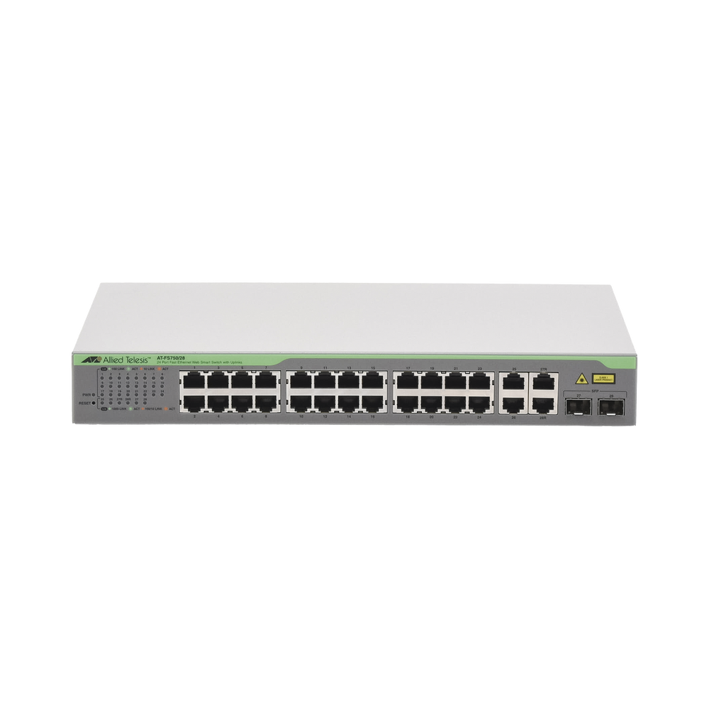 Switch WebSmart de 24 puertos 10/100 Mbps + 2 puertos 10/100/1000 Mbps + 2 SFP Gigabit Combo - Image 2