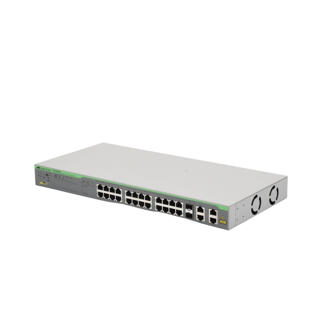 WebSmart Switch, 24 puertos PoE+ 10/100 Mbps + 2 puertos 10/100/1000 Mbps + 2 SFP Gigabit Combo, 193 W - Image 2