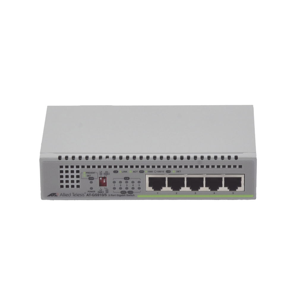 Switch Gigabit No Administrable, 5 Puertos 10/100/1000 Mbps fuente de alimentación interna - Image 2