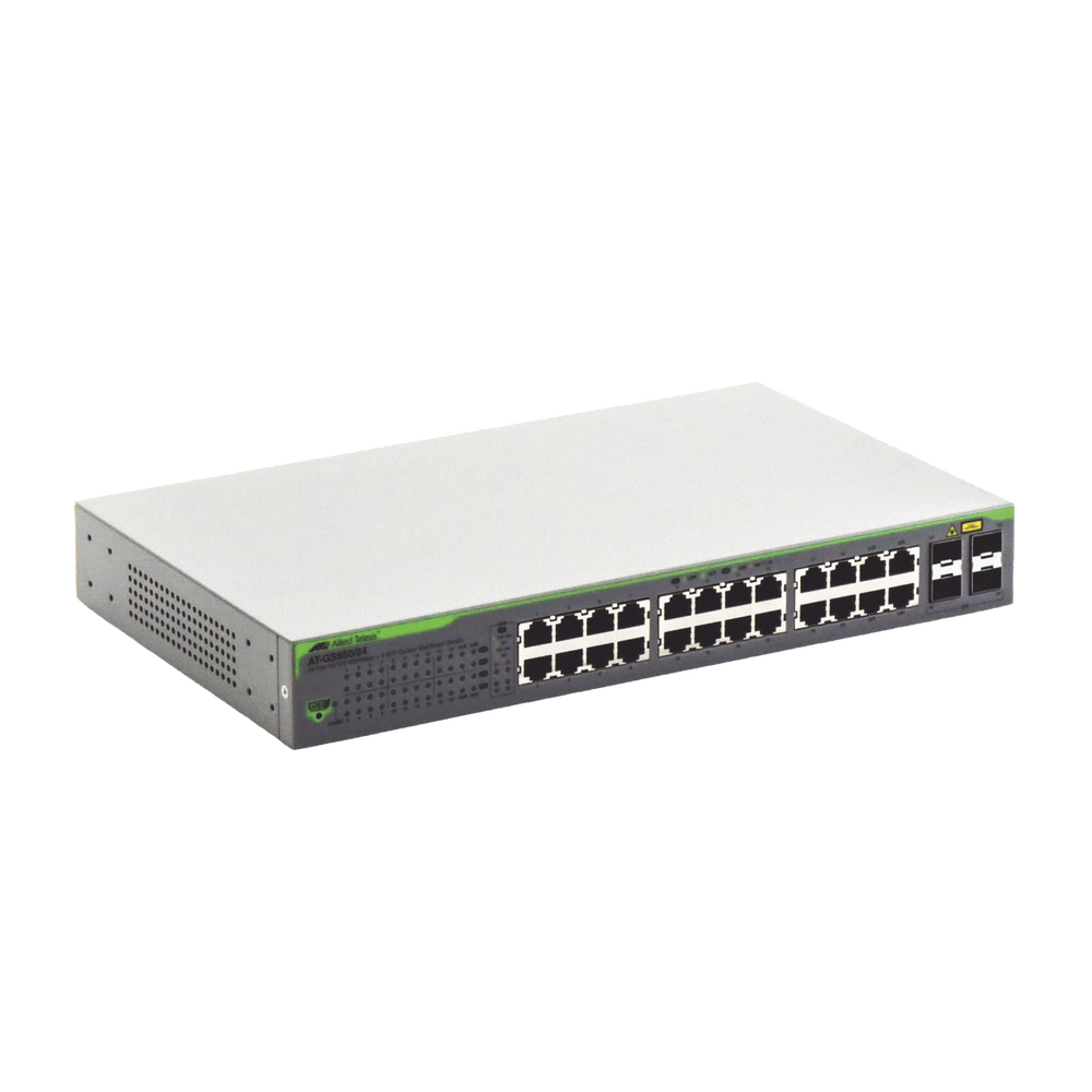 Switch Gigabit WebSmart de 24 puertos 10/100/1000 Mbps (4 x Combo) + 4 puertos gigabit SFP (Combo)
