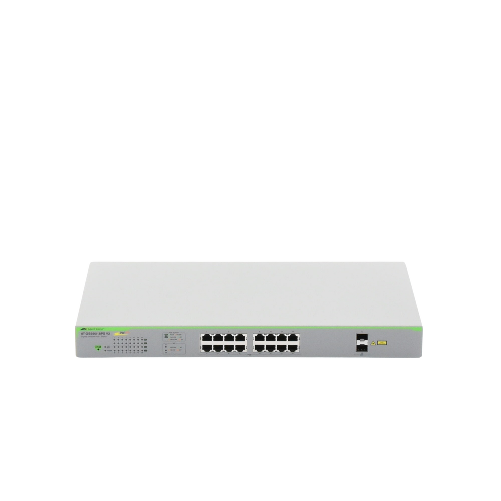 Switch PoE+ Gigabit WebSmart de 16 puertos 10/100/1000 Mbps (2 x Combo) + 2 puertos gigabit SFP (Combo), 185 W - Image 2