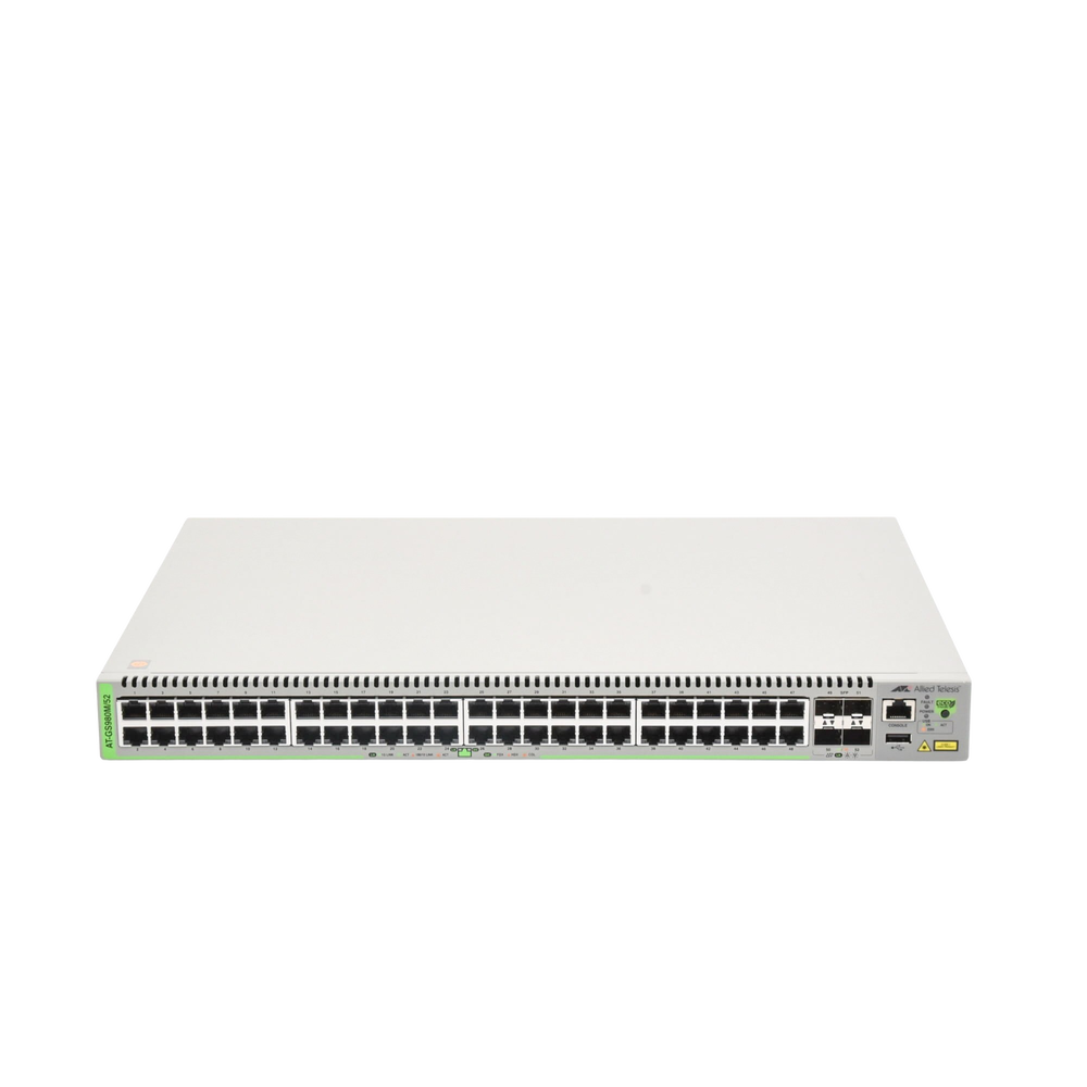 Switch Administrable CentreCOM GS980M, Capa 3 de 48 puertos 10/100/1000Mbps + 4 SFP Gigabit - Image 3