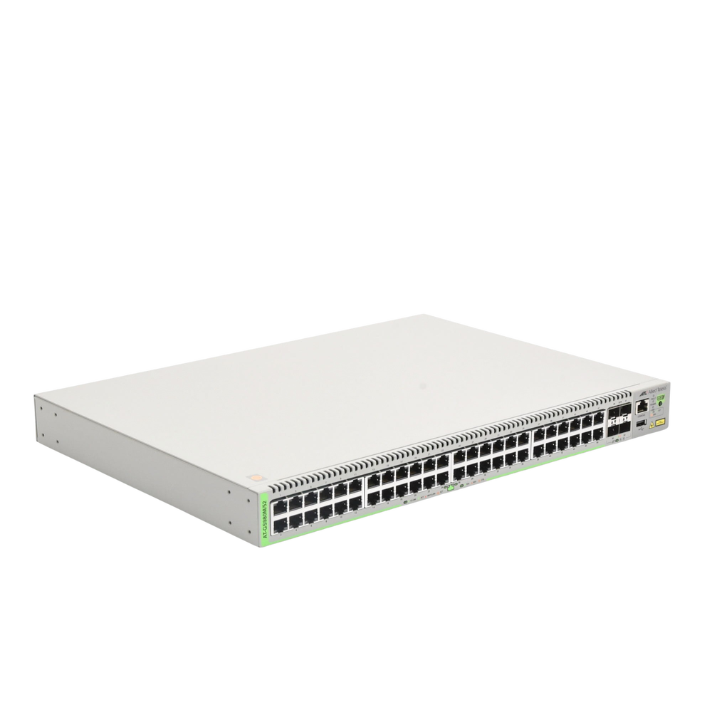 Switch Administrable CentreCOM GS980M, Capa 3 de 48 puertos 10/100/1000Mbps + 4 SFP Gigabit - Image 4