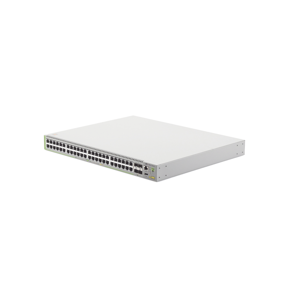 Switch PoE+ Administrable CentreCOM GS980M, Capa 3 de 48 puertos 10/100/1000Mbps + 4 SFP Gigabit, 740 W - Image 3