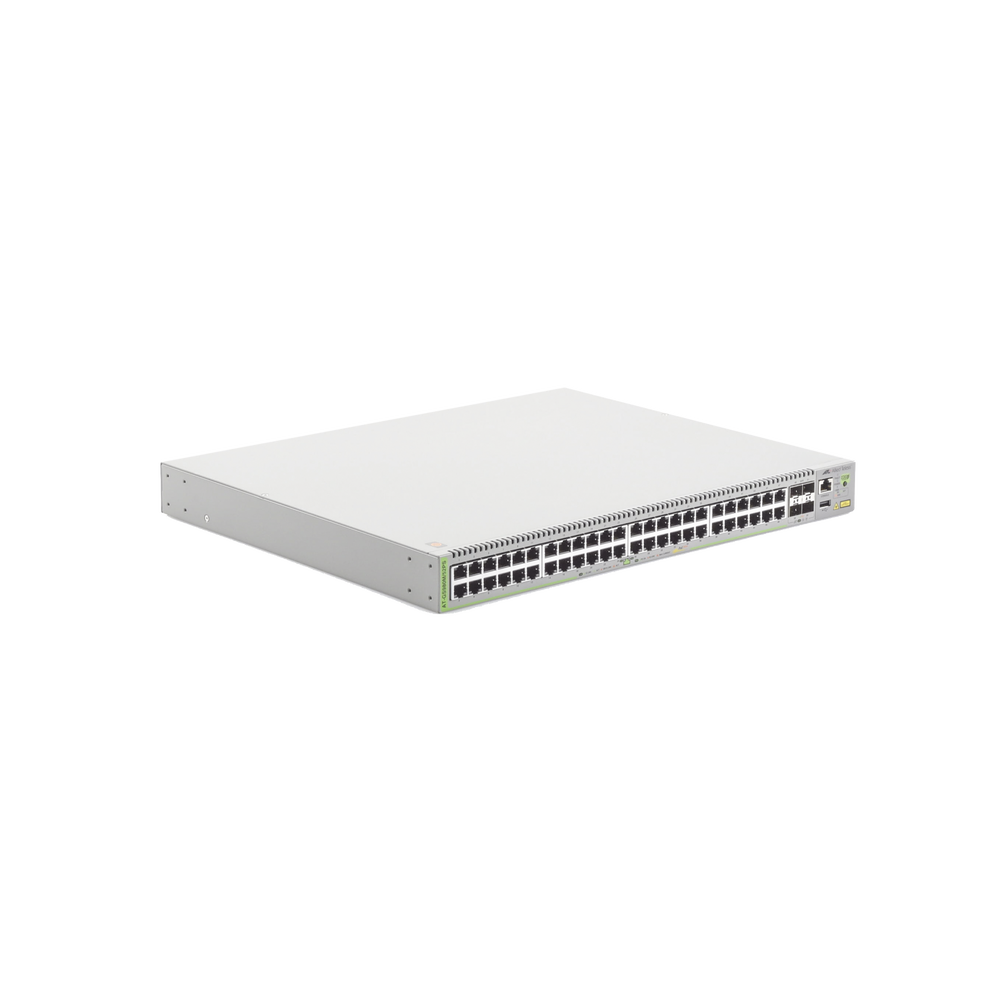 Switch PoE+ Administrable CentreCOM GS980M, Capa 3 de 48 puertos 10/100/1000Mbps + 4 SFP Gigabit, 740 W - Image 5