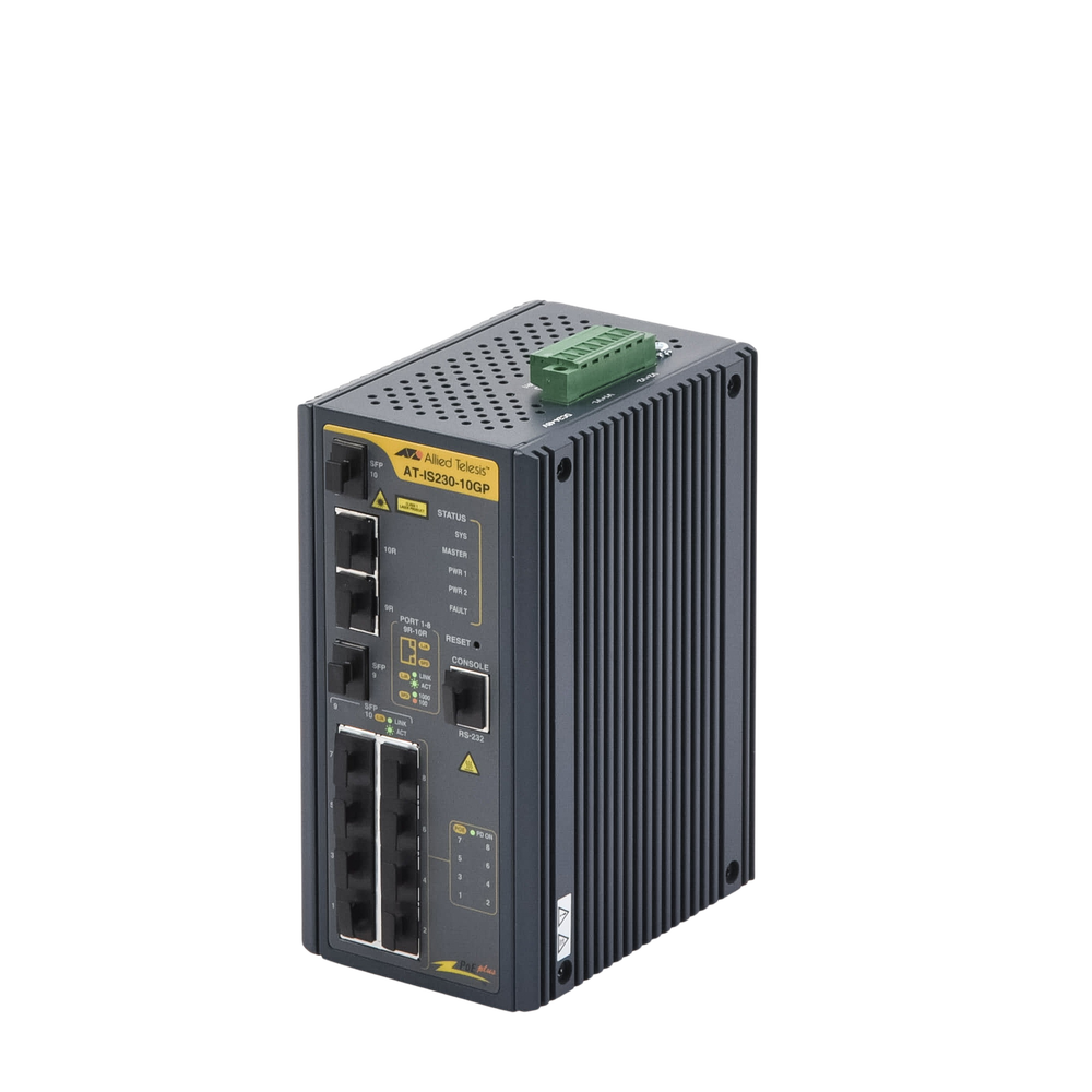 Switch Industrial PoE+ administrable de 8 Puertos 10/100/1000 Mbps + 2 puertos SFP Combo, 120 W - Image 2