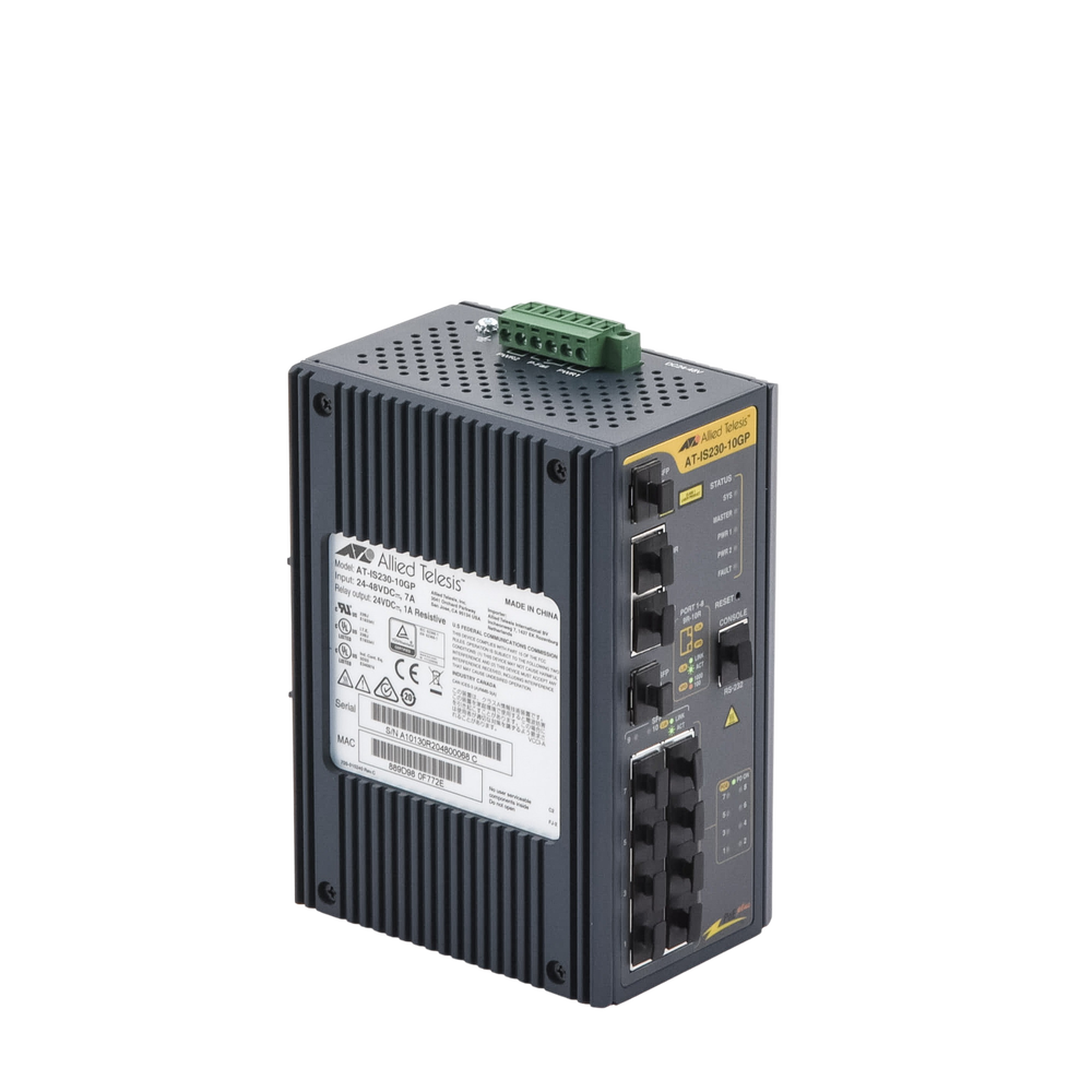 Switch Industrial PoE+ administrable de 8 Puertos 10/100/1000 Mbps + 2 puertos SFP Combo, 120 W - Image 3