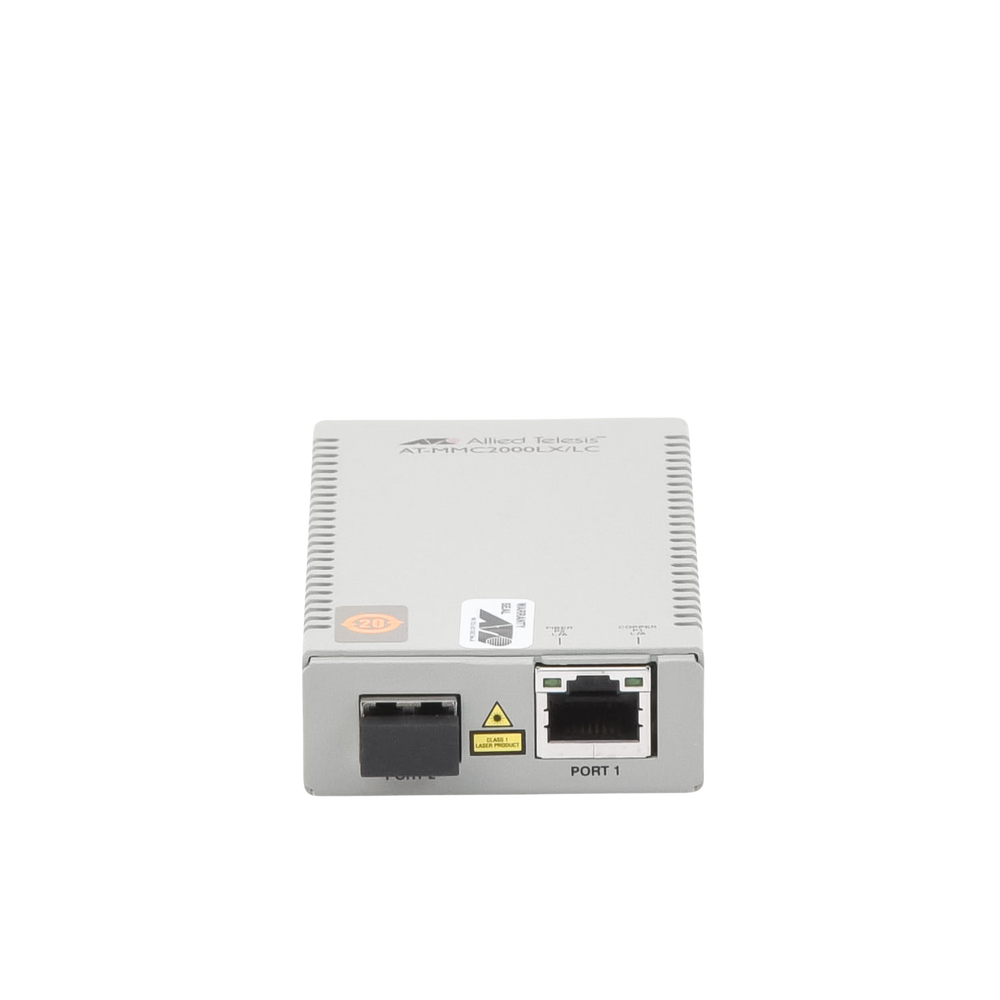 Convertidor de medios Mini Monomodo Version TAA (Federal), 10/100/1000T a 1000LX/LC (20KM) - Image 4