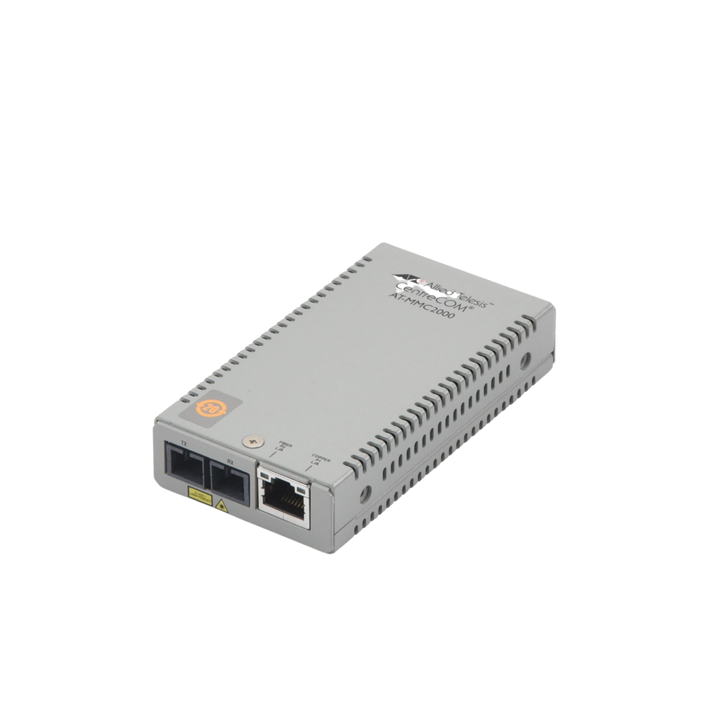 Convertidor de medios TAA (Federal) 10/100TX - 100FX/SC MultiModo, Multiregion PSU - Image 3