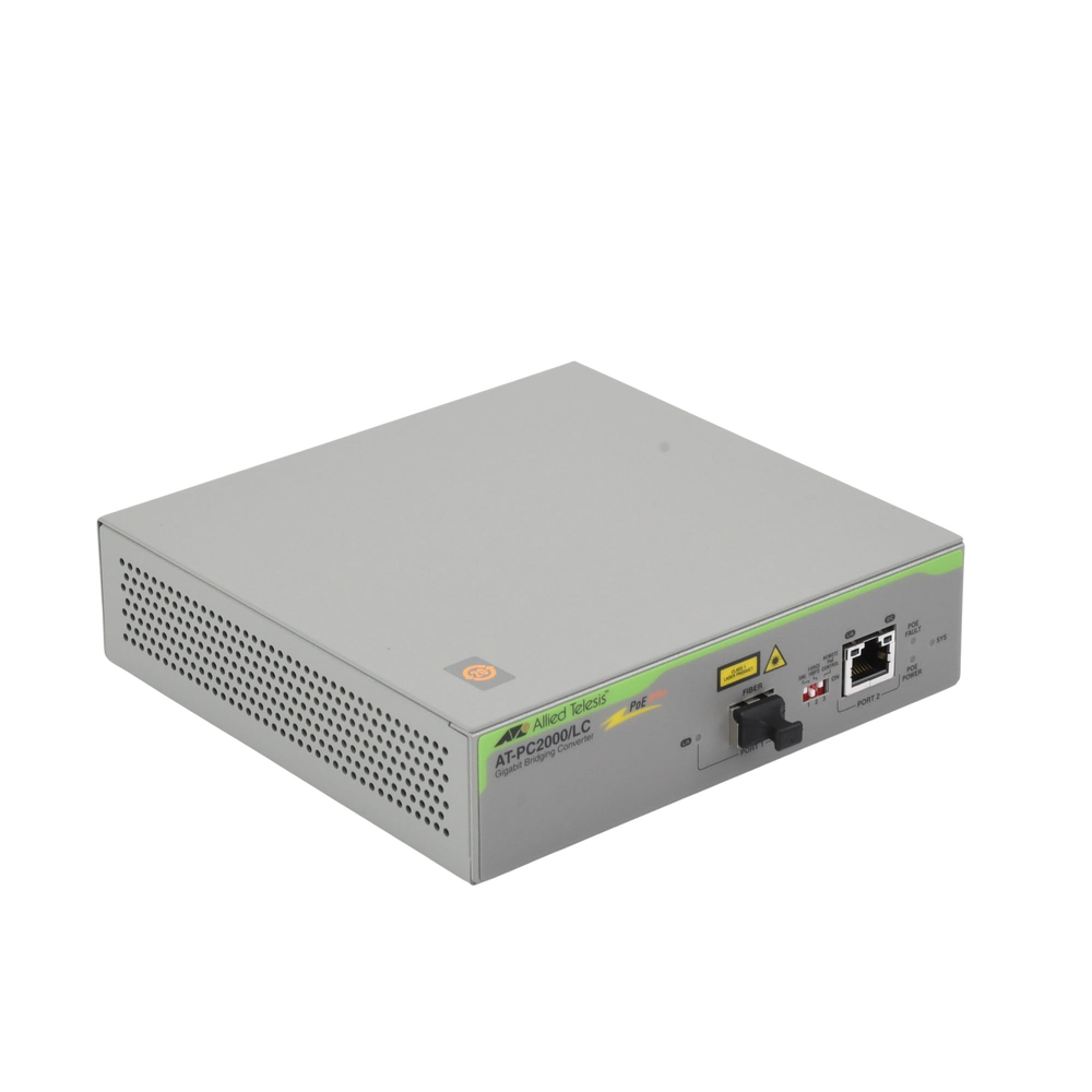 Convertidor de medios Gigabit Ethernet PoE+ a fibra óptica, conector LC, multimodo (MMF), distancia hasta 550 m - Image 5