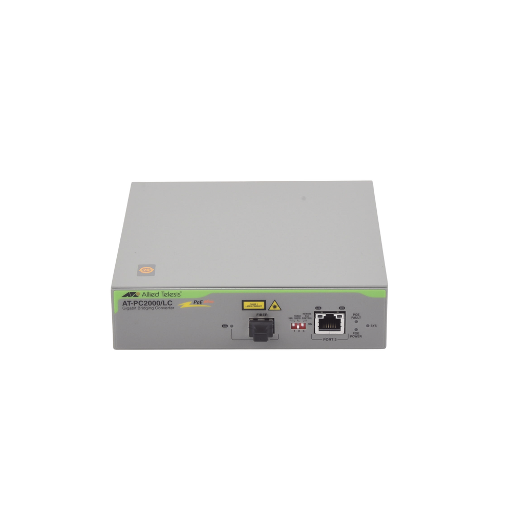 Convertidor de medios Gigabit Ethernet PoE+ a fibra óptica, conector LC, multimodo (MMF), distancia hasta 550 m - Image 4