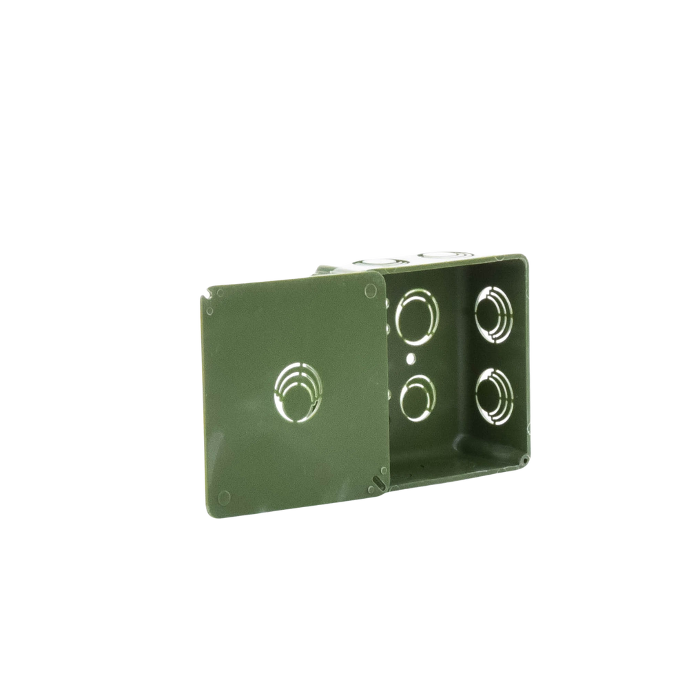 Caja Cuadrada y Tapa para Tubería PVC Conduit de 1". - Image 5