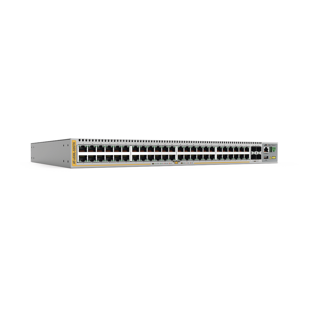 Switch L3 Stackable, 48x 10/100/1000-T, 4x SFP+, Fuente Redundante