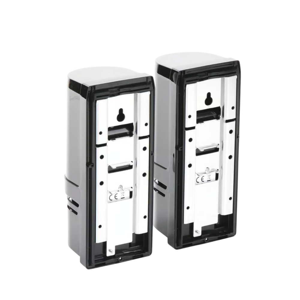 Barrera fotoelectrica de 100 metros con la mejor tecnologia de deteccion de patrones para reducir falsas alarmas / Alámbrico / 2 rayos / compatible con cualquier panel de alarma - Image 4