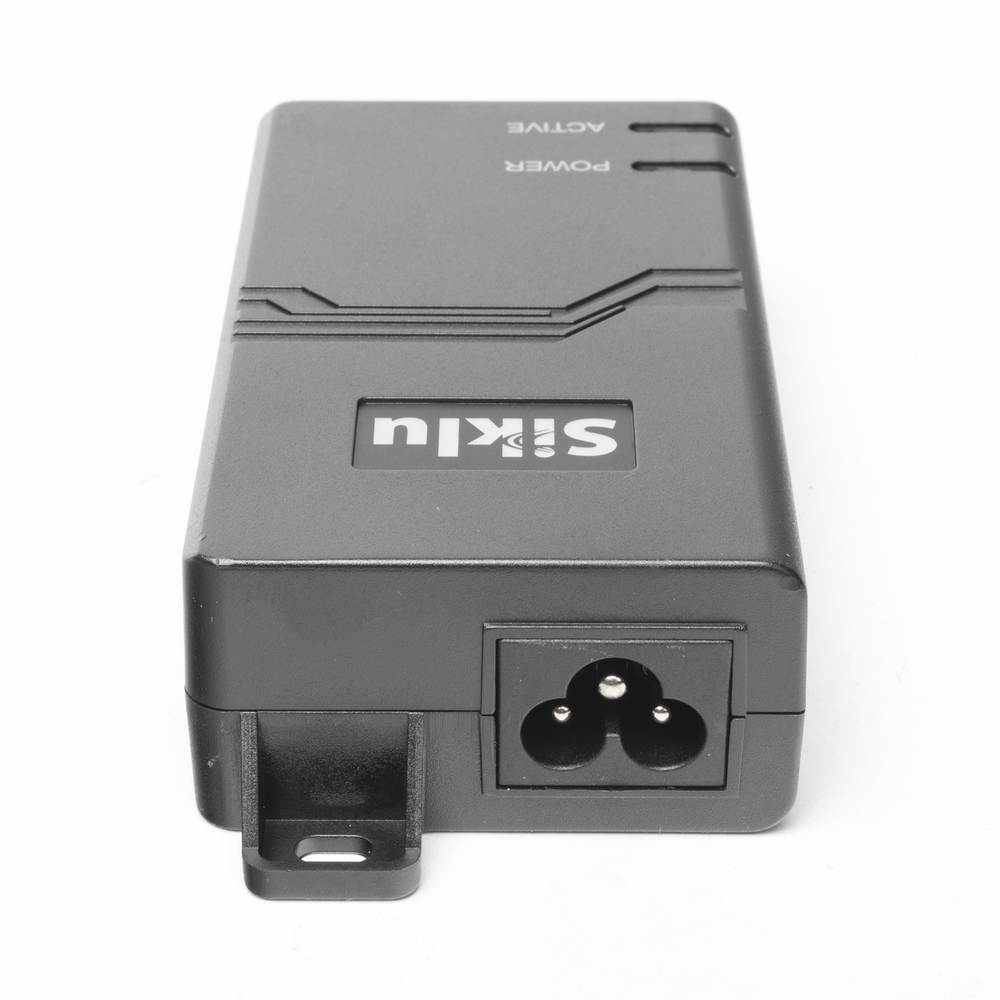 Inyector PoE Pasivo, 1 Gbps, 60 W, 55 Vcc, 100-240 Vca, Cable CA - Image 4