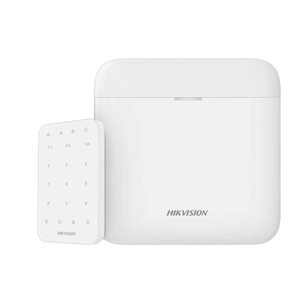 (AX PRO) KIT de Alarma AX PRO / Incluye: 1 Hub con batería de respaldo / 1 Teclado / Wi-Fi / Compatible con Hik-Connect P2P