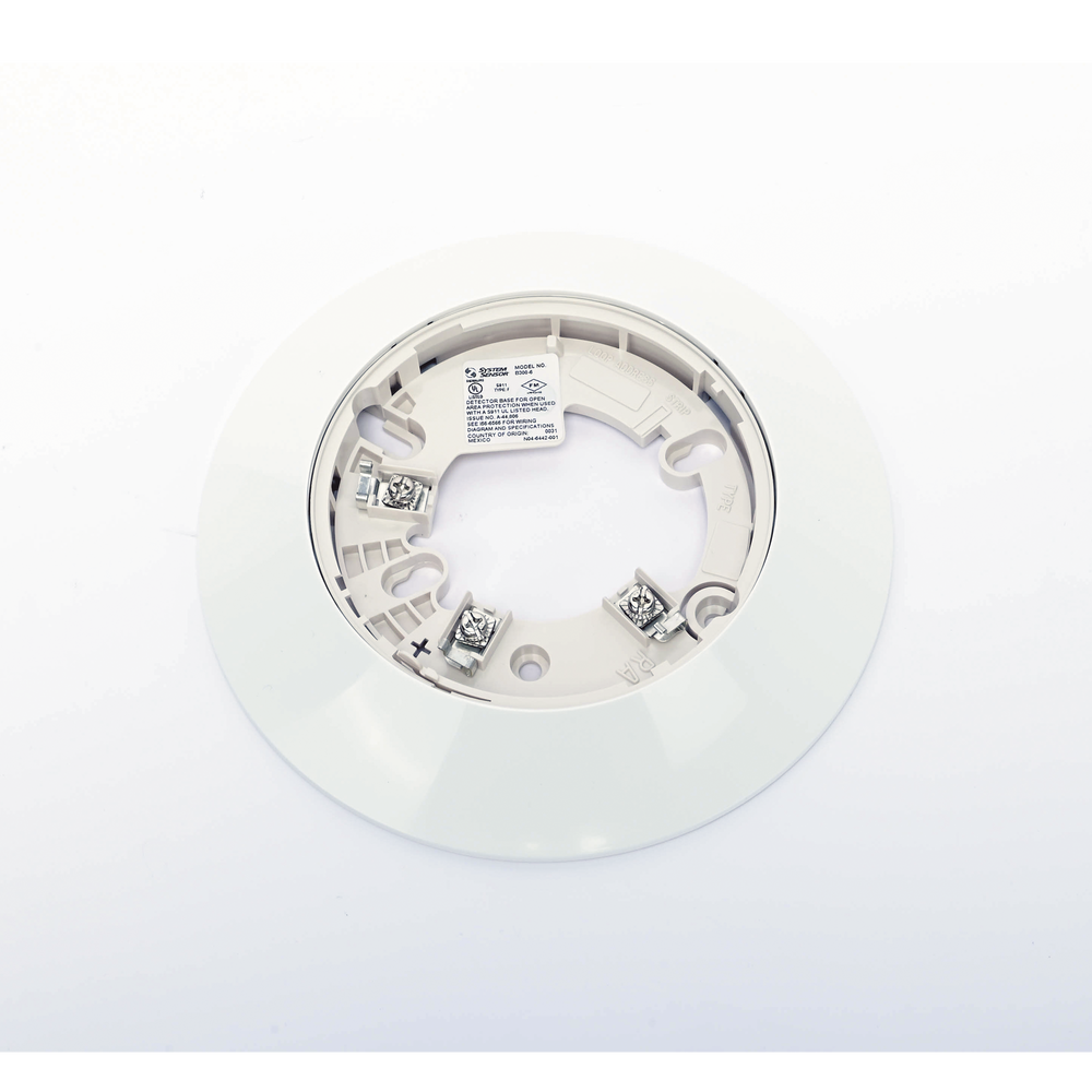 Paquete con 10 Piezas / Base de 6 Pulgadas B300-6 / Para detectores Notifier, Farenhyt, Silent Knight y Fire-Lite / Color Blanco - Image 4