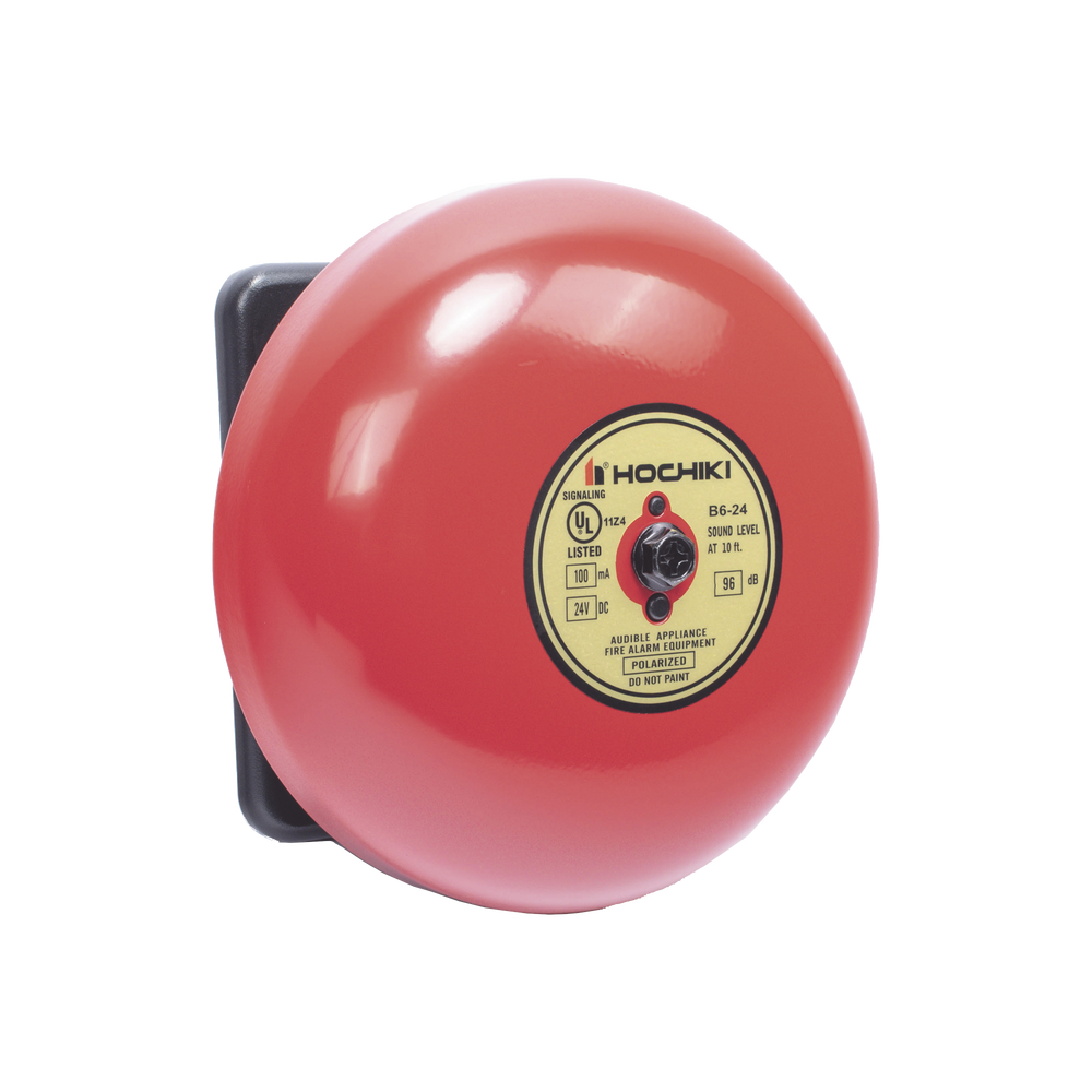 Campana De Alarma De Incendio, 6 pulgadas, 24 VCD, Listado UL (0500-07170) - Image 2