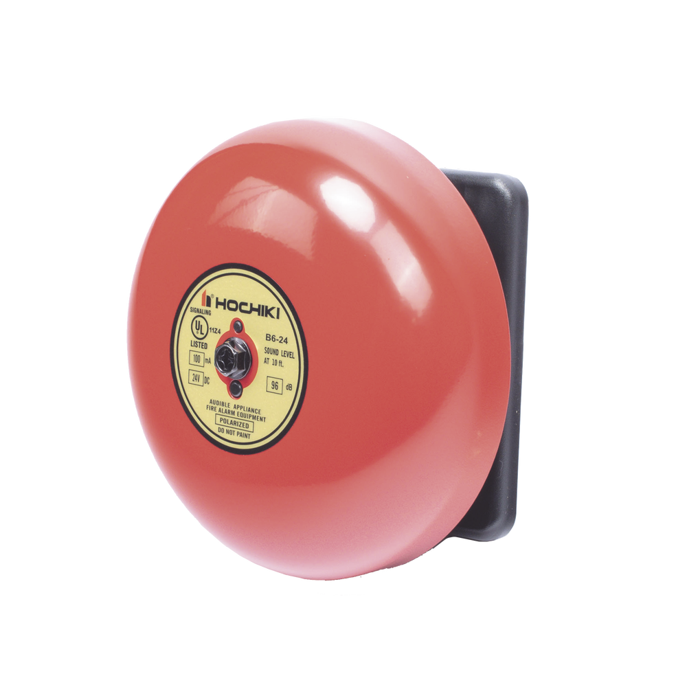 Campana De Alarma De Incendio, 6 pulgadas, 24 VCD, Listado UL (0500-07170) - Image 3