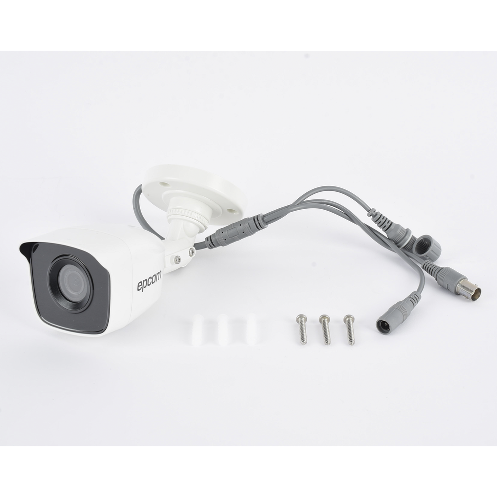 Bala TURBOHD 2 Megapíxeles (1080p) / Gran Angular 103° / Lente 2.8 mm / IR EXIR Inteligente 20 mts / Exterior IP66 / dWDR / TVI-AHD-CVI-CVBS / Policarbonato - Image 6