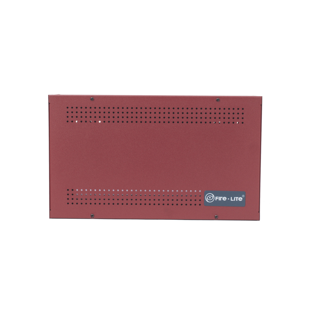 Gabinete para dos baterías de respaldo de 18 AH. Aplicaciones para sistemas de detección de incendio (FAS).