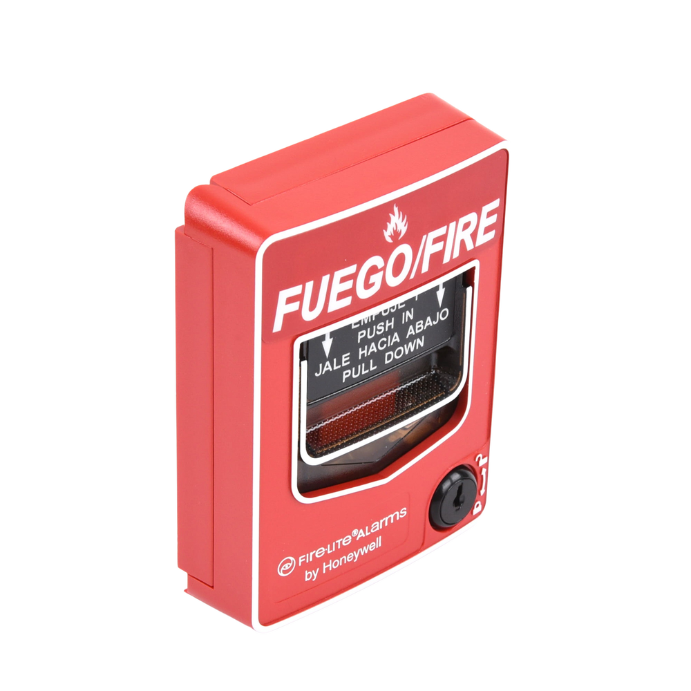 Estación Manual de Emergencia ??? Doble Acción, Convencional con Mensaje en Español - Image 2