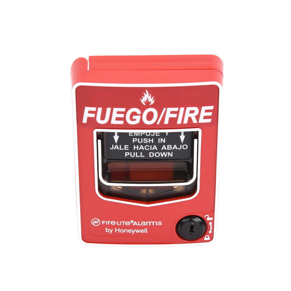 Estación Manual de Emergencia ??? Doble Acción, Convencional con Mensaje en Español - Image 3