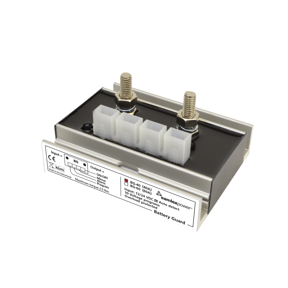 Protector de Descarga de la Bateria, 12/24V 40 Amp