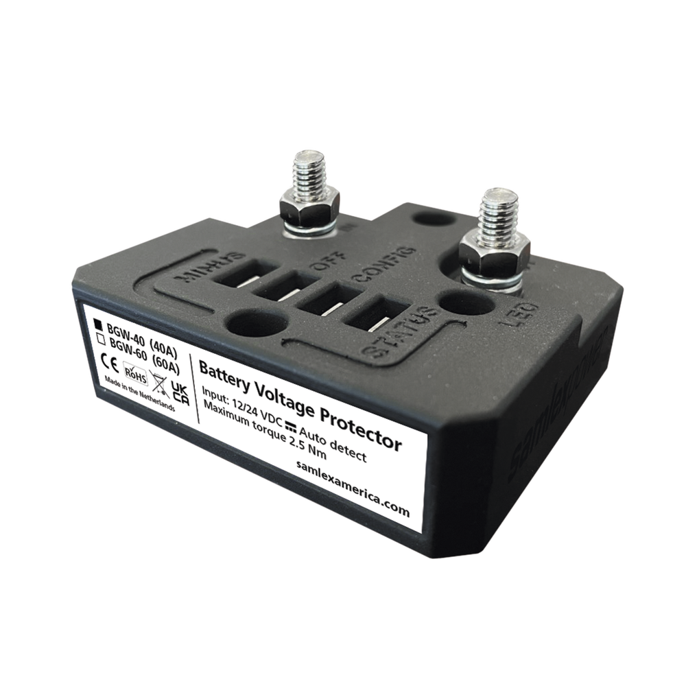 Protector de Baterías 12/24V a Prueba de Agua 40 A