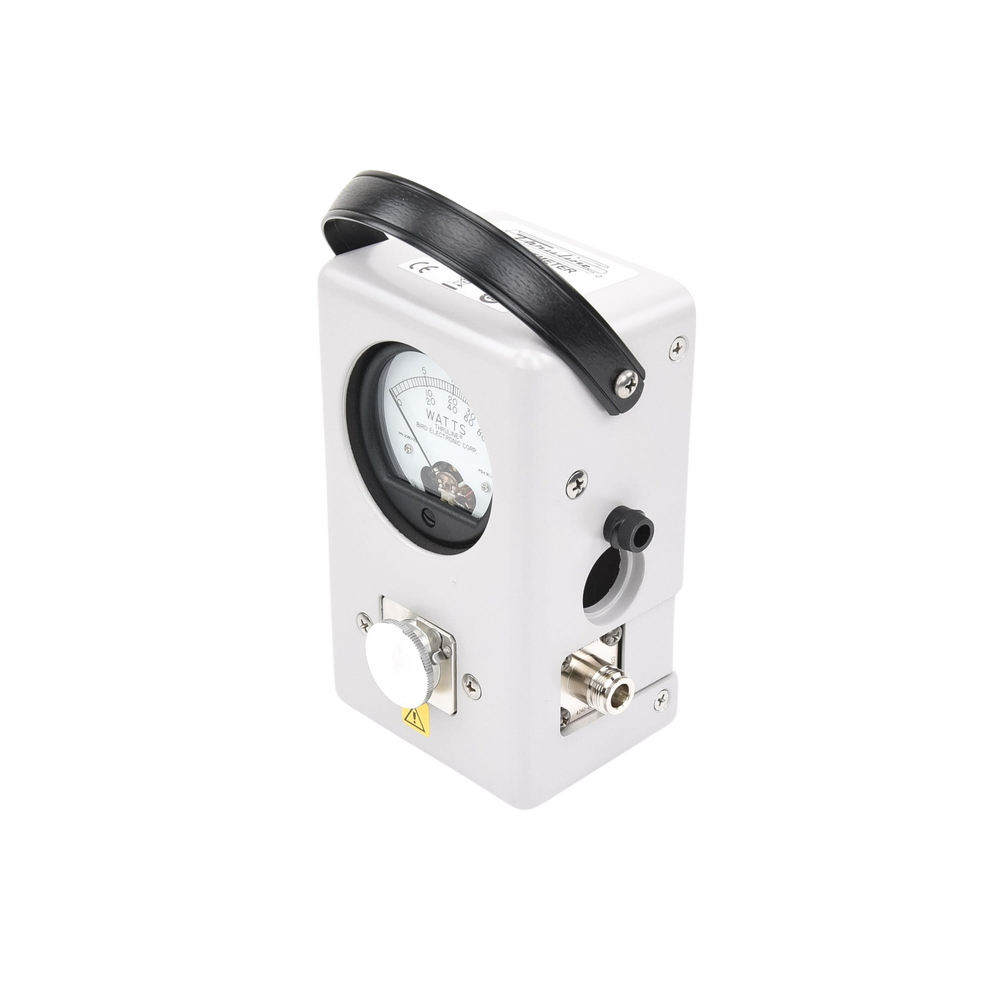 Wattmetro BIRD de Propósito General, Serie 43, 100 mW-10 kW y con Rangos de Frecuencias desde 450 kHz a 1260 MHz, según el elemento (No Incluido).