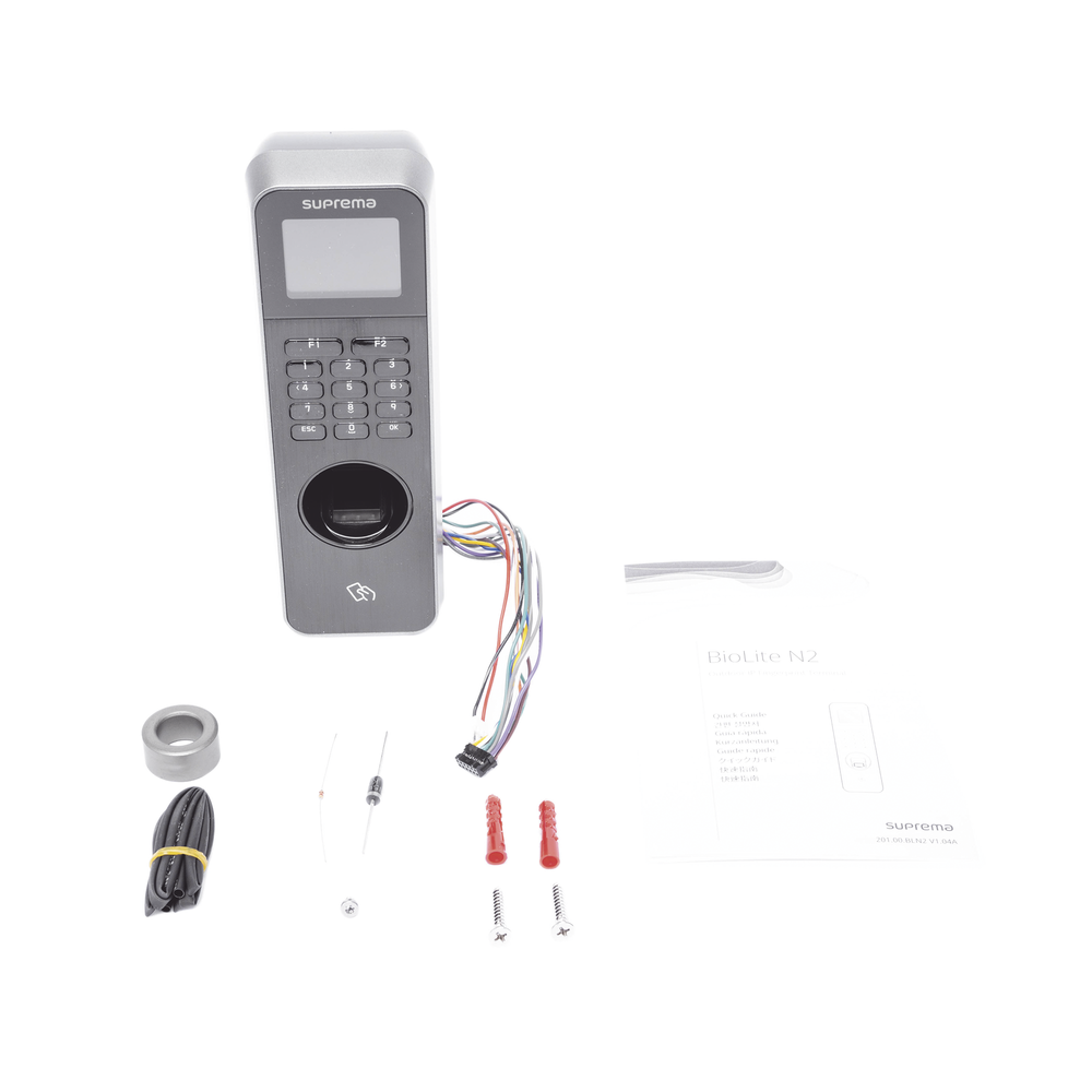 Lector de Huella IP67 Con Teclado y Lector de Tarjetas RFIDNFC y (125kHz EM, HID Prox &13.56Mhz MIFARE, MIFARE Plus, DESFire/EV1, FeliCa, iCLASS SE/SR),NFC y BLUETOOTH, Uso para Control de Acceso y Asistencia - Image 4