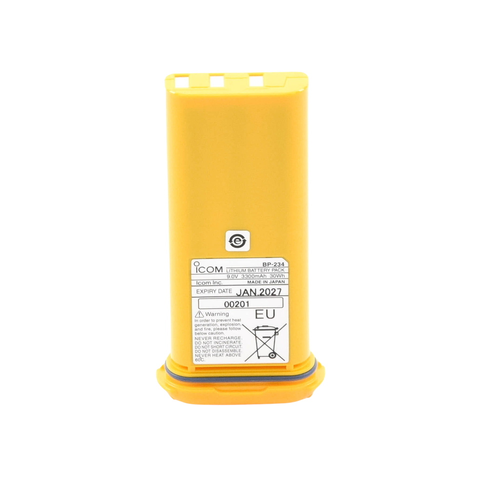 Batería de Litio (no recargable), 9V/3300 mAh. para radios IC-GM1600. - Image 4