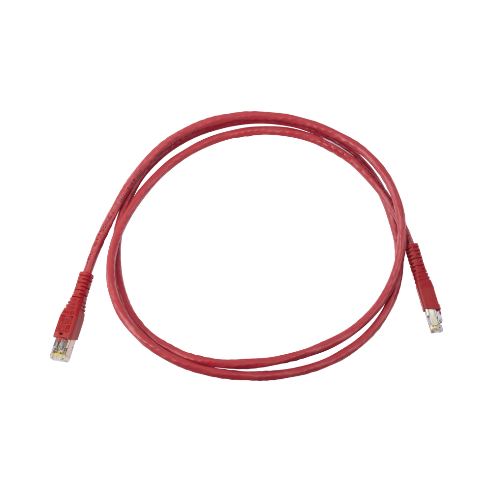 Patch Cord Tipo BladePatch, Desconexión Desde la Bota, Cat6, 5ft, Color Rojo