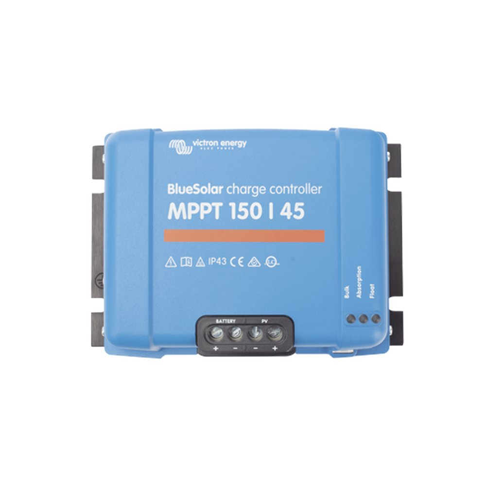 BlueSolar MPPT 150/45. Controlador Solar MPPT 45A, Voltaje Selección Automática: 12/24/36/48 Vcc.