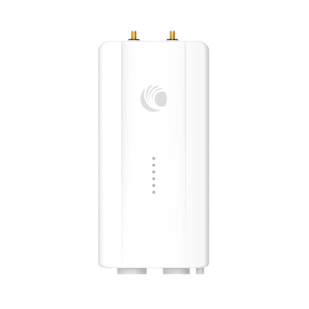 2 Gbps agregados / Estación base ePMP4600 / Wi-Fi 6e (802.11ax) / 5725 - 7125 MHz / hasta 120 suscriptores / sincronización GPS / Ideal para soluciones PTMP / C060940A151A. Velocidad Fibra -óptica