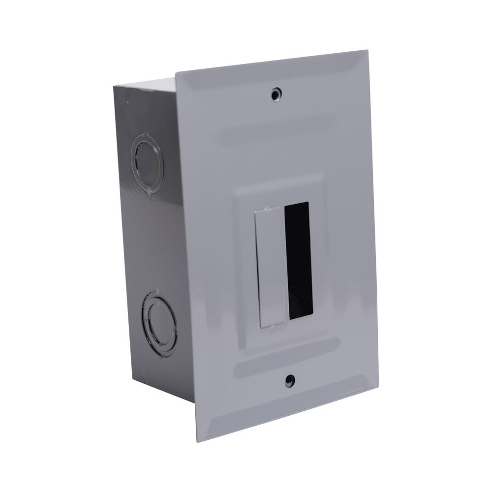 Centro de Carga para Empotrar, 02 Polos, 50 A, 1 Fase 3 Hilos, 120/240 V AC, 60Hz