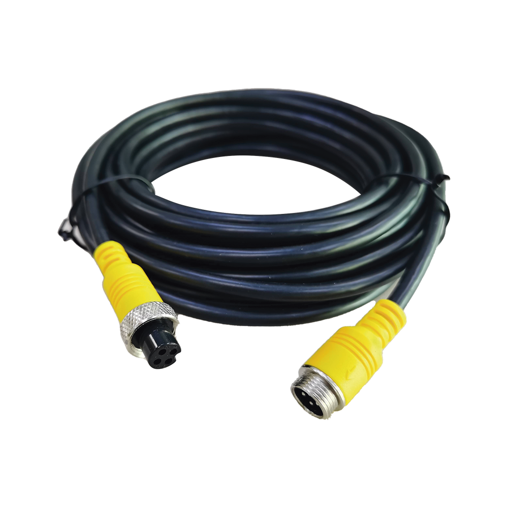 Cable extensor con conector tipo aviación de 7m solo para soluciones de videovigilancia móvil XMR