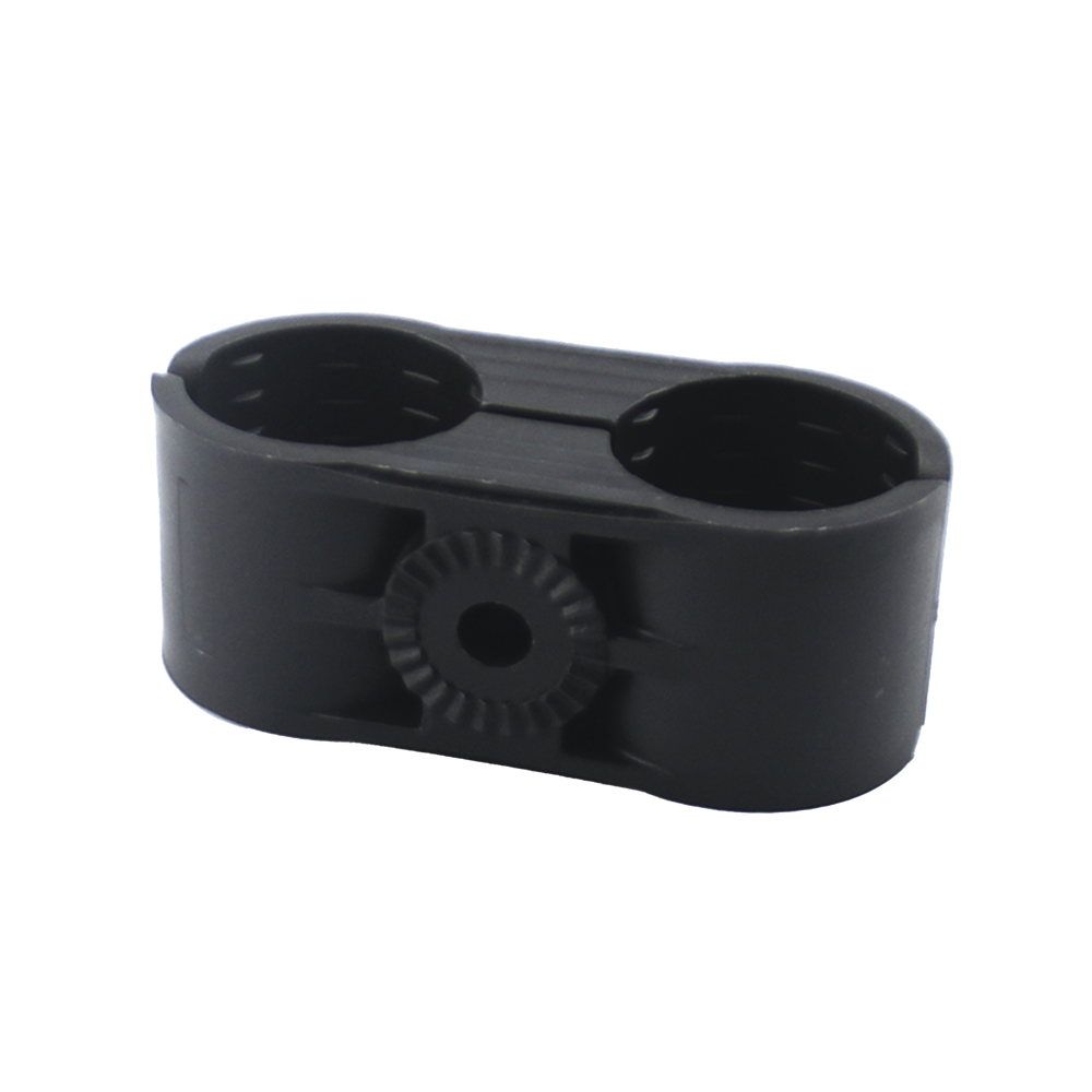 Paquete de 10 Sujetadores Plasticos Para Cable Coaxial de  1- 1/4"