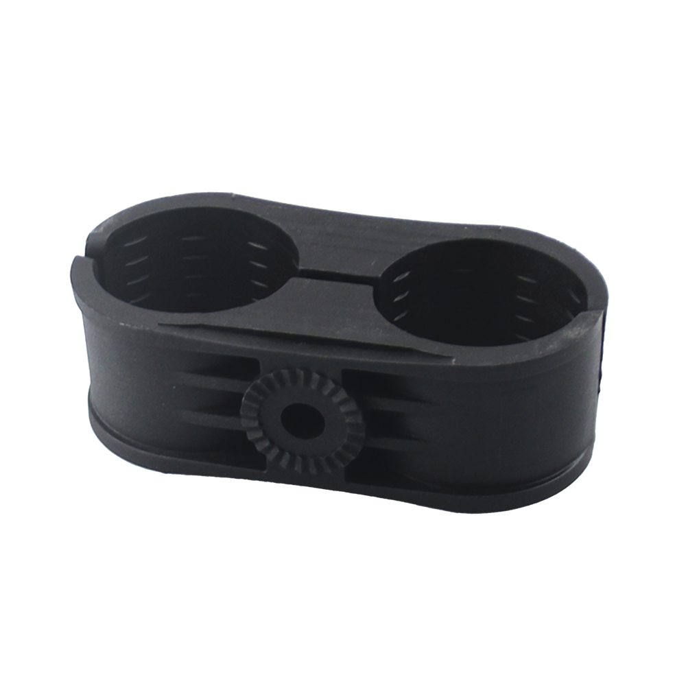 Paquete de 10 Sujetadores Plasticos Para Cable Coaxial de  2-1/4"