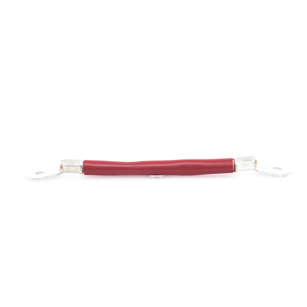 Cable para Baterías, 0.2 m, rojo, Calibre 2 AWG con Terminales de Ojo en Ambos Extremos - Image 3