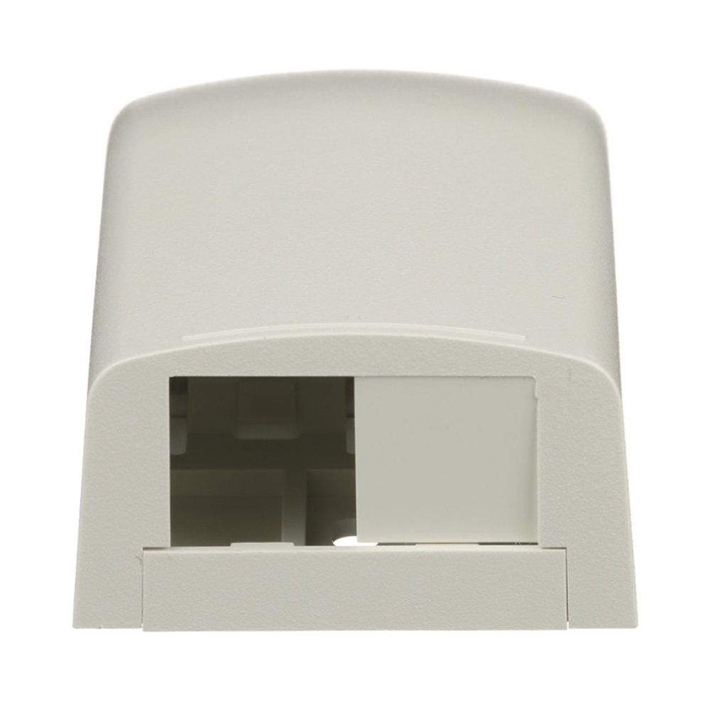 Caja de Montaje en Superficie, Para 2 M?dulos Mini-Com, Color Blanco Mate - Image 2