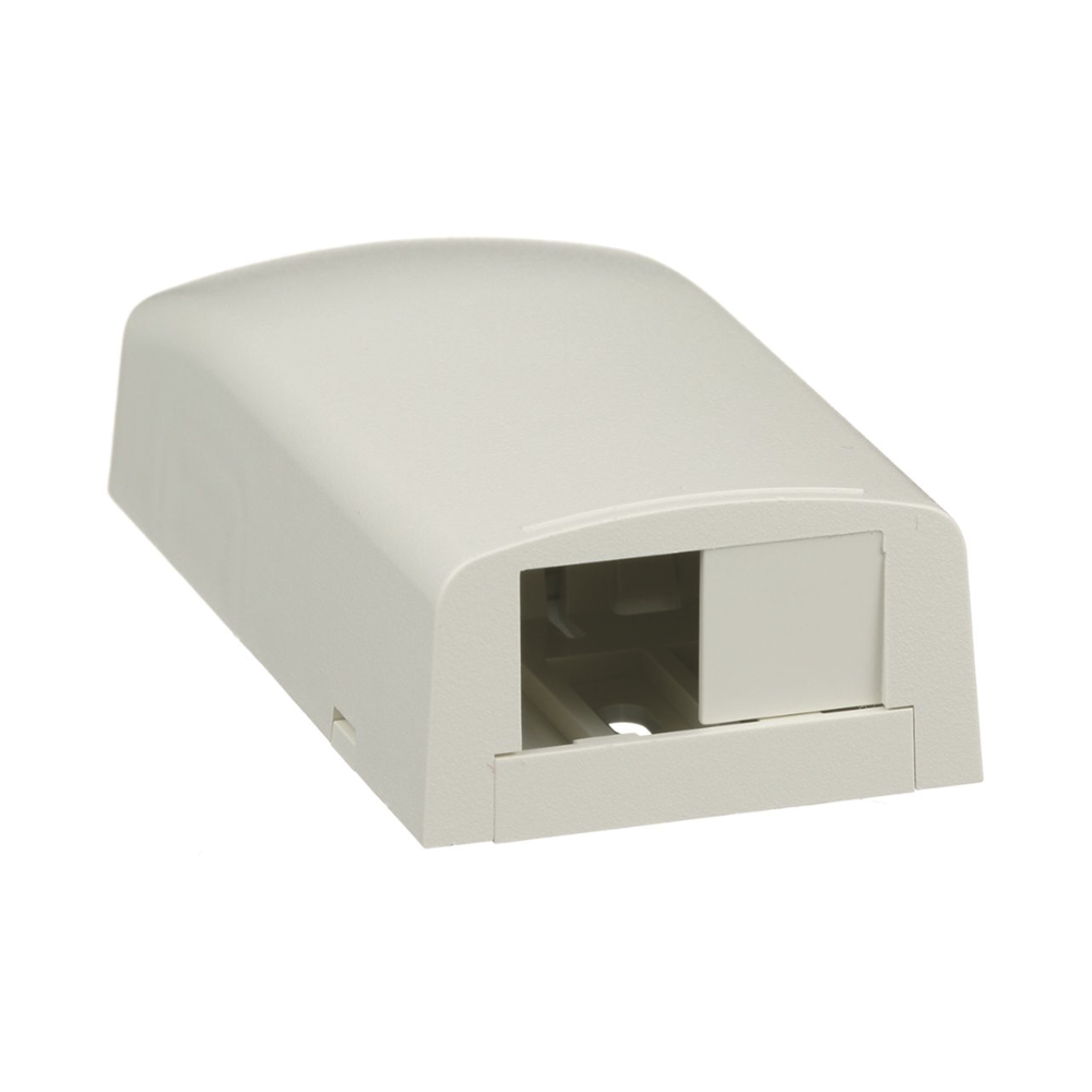 Caja de Montaje en Superficie, Para 2 M?dulos Mini-Com, Color Blanco Mate - Image 3