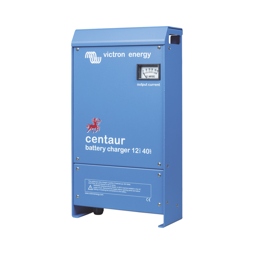 Centaur 12/40 / Cargador de Baterías 12V, 40A / Para Ambientes Marinos y Terrestres. / Bancos de 160 a 400 Ah